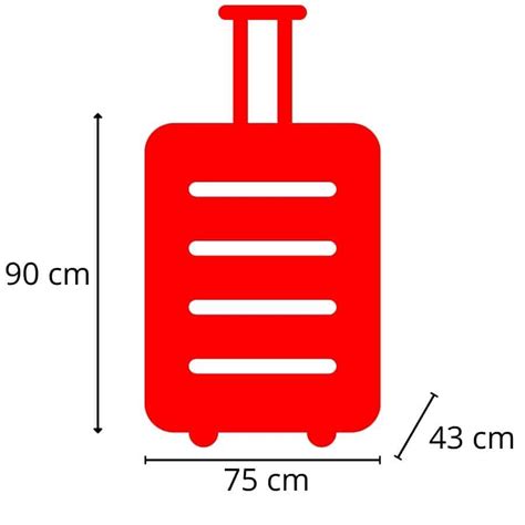 luggage 90x75x43